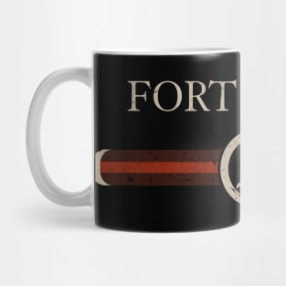 Proud Name Fort Distressed Birthday Gifts Vintage Styles Mug